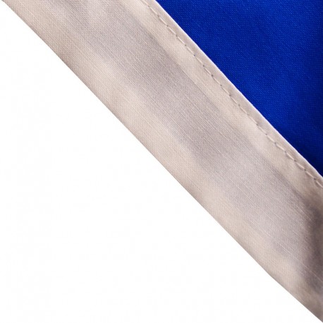 Foulard Bleu Roy - Blanc