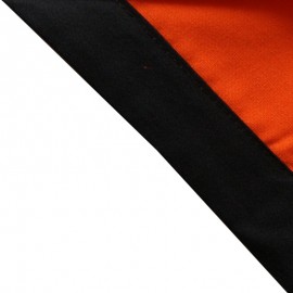 Foulard Orange - Noir