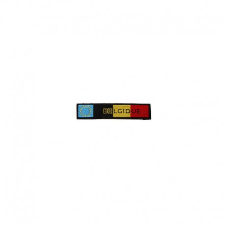 Insigne Belgique + Drapeau Européen