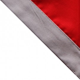 Foulard Rouge - Gris