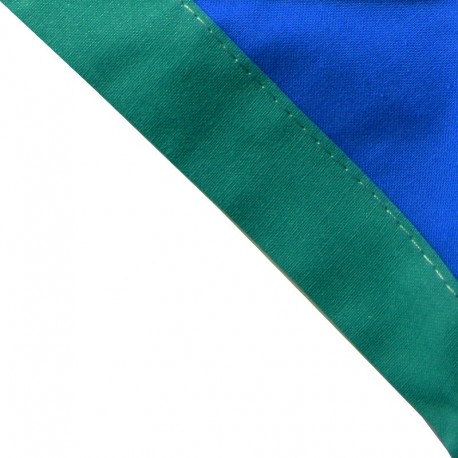 Foulard Bleu Roy - Vert vif