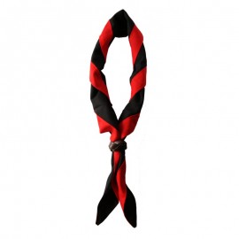 Foulard Noir - Rouge