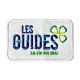 Badge Logo Guides blanc