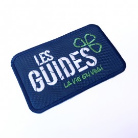 Patch thermocollant bleu – Les Guides, la vie en vrai