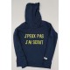 Sweat "J'PEUX PAS, J'AI SCOUT" - fille