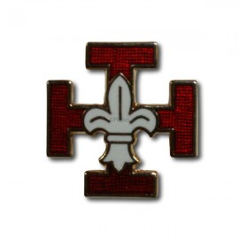 Croix Scout Emaillée (grand modèle)