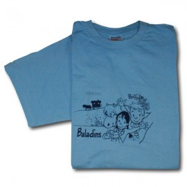 T-Shirt BLEU CIEL -Baladins (S à XXL)