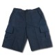 Short coton Bleu