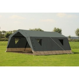 Castor Base Tent Vert (Tapis de sol en Cuvette inclus)